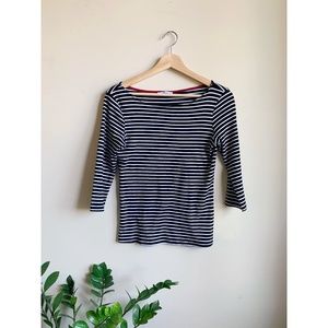 2 for $25 - Zara Stripped Boat Neck Top